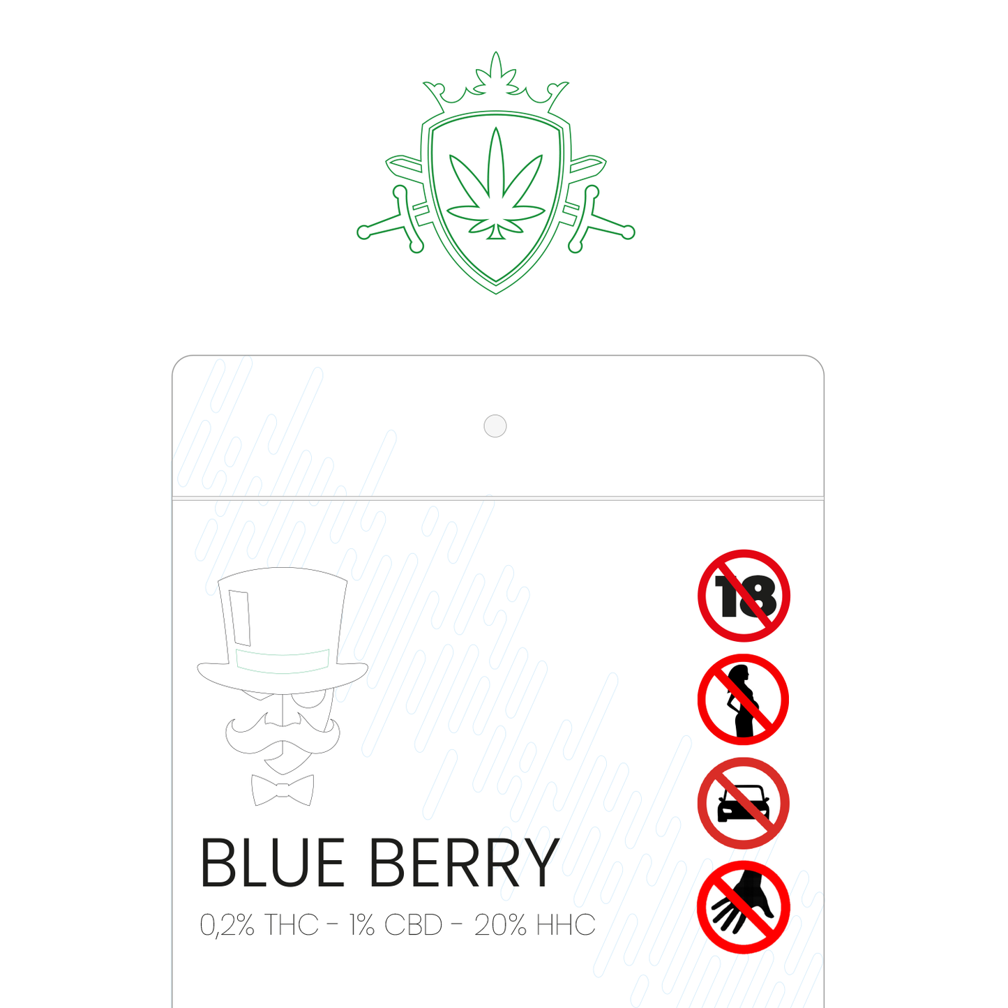 Blue Berry HHC Wiet (20% HHC)